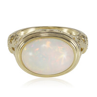 Gouden ring met een AAA Welo-opaal (Adela Gold)