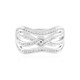 Zilveren ring met zirkonen (de Melo)