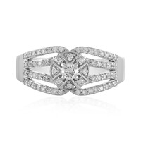 Gouden ring met een Loepzuivere (F) Diamant (LUCENT DIAMONDS)