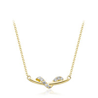 Gouden halsketting met I1 (H) Diamanten (CIRARI)