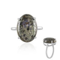 Zilveren ring met een Apache goud