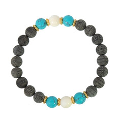 Zilveren armband met Mammoth Ivory