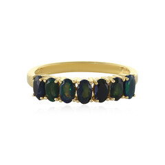 Zilveren ring met Mezezo opalen