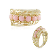 Gouden ring met roze opalen (Ornaments by de Melo)