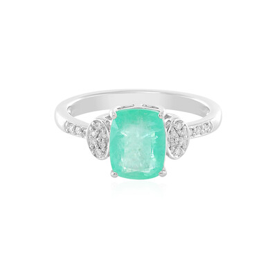 Gouden ring met een Russische smaragd (AMAYANI)