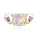 Gouden ring met een AAA Welo-opaal (de Melo)