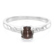 Zilveren ring met een kattenoog-scapoliet