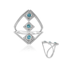 Zilveren ring met Ratanakiri zirkonen