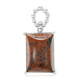 Zilveren hanger met een mahonie obsidiaan