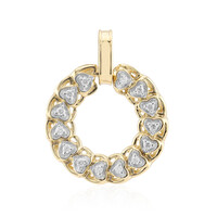Gouden hanger met Diamanten SI1 (G)