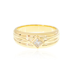 Zilveren ring met een I2 (G) Diamant (de Melo)