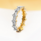Zilveren ring met zirkonen