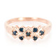 Zilveren ring met Fancy diamanten