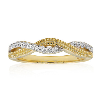 Gouden ring met Diamanten SI1 (G) (Annette)
