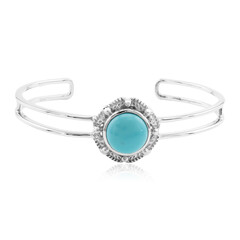 Zilveren armband met een Sleeping Beauty Turkoois