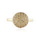 Gouden ring met I2 Champagne Diamanten (de Melo)