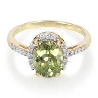 Gouden ring met een zultaniet