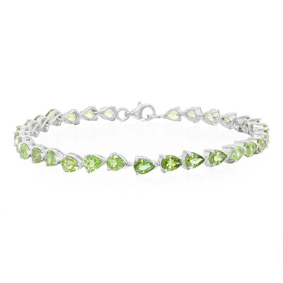 Zilveren armband met Paraiba toermalijnen