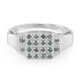 Zilveren herenring met Fancy diamanten