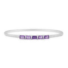 Zilveren armband met amethisten (Remy Rotenier)