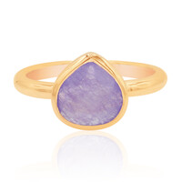 Zilveren ring met een lavendel jade