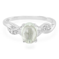Zilveren ring met een koper toermalijn