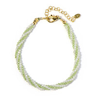Zilveren armband met peridoots