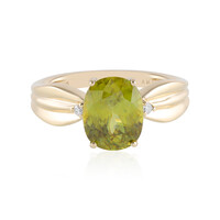 Gouden ring met een sfeen (AMAYANI)