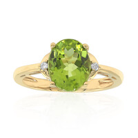 Gouden ring met een Dashine Peridoot