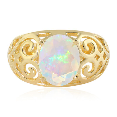Zilveren ring met een Welo-opaal