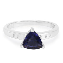 Zilveren ring met een Orissa ioliet