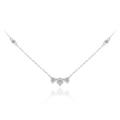 Gouden halsketting met een I1 (H) Diamant (CIRARI)