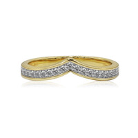 Gouden ring met Diamanten SI1 (G)