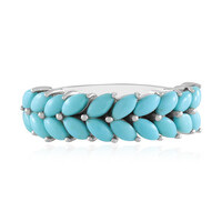 Zilveren ring met Sleeping Beauty Turkooisen (Faszination Türkis)