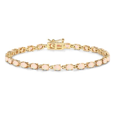 Zilveren armband met Welo-opalen