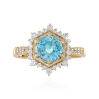 Gouden ring met een Ratanakiri zirkoon (Adela Gold)