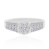Gouden ring met Diamanten SI1 (G)