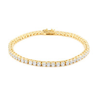 Zilveren armband met zirkonen
