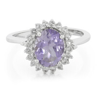 Zilveren ring met een Orissa ioliet