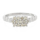 Zilveren ring met Chocolate Diamonds