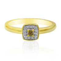 Gouden ring met een Gele I3 Argyle-Diamant (Mark Tremonti)