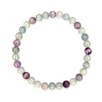 Armband met meerkleurige fluorieten