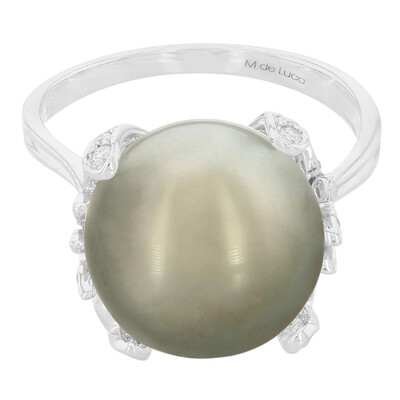 Gouden ring met een Tahiti parel