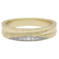 Gouden ring met een SI diamant