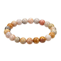 Armband met Versteend koraal