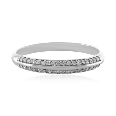Gouden ring met Loepzuivere (F) Diamanten (LUCENT DIAMONDS)