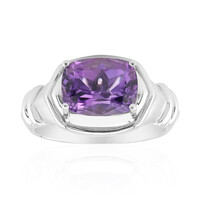 Zilveren ring met een amethist (Remy Rotenier)