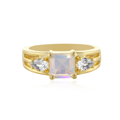 Zilveren ring met een Welo-opaal