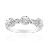 Gouden ring met I1 (H) Diamanten (CIRARI)