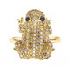 Gouden ring met SI2 Fancy Diamanten (CIRARI)